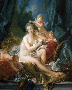The Toilet of Venus by Francois Boucher Oil Painting