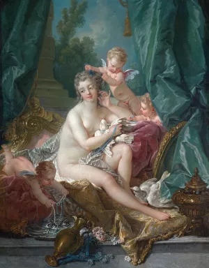 The Toilette of Venus by Francois Boucher Oil Painting