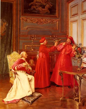 Non Abbiate Paura Oil painting by Francois Brunery