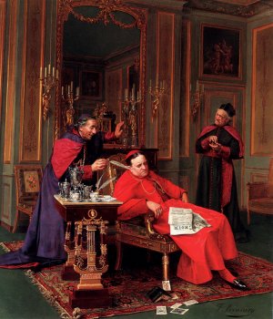 Sans Pitie by Francois Brunery Oil Painting