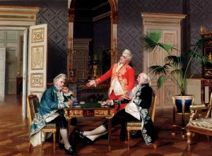 Thoroughly Beaten Oil painting by Francois Brunery