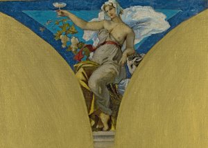 La Champagne by Francois Emile Ehrmann Oil Painting