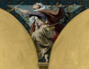 La Lorraine by Francois Emile Ehrmann Oil Painting
