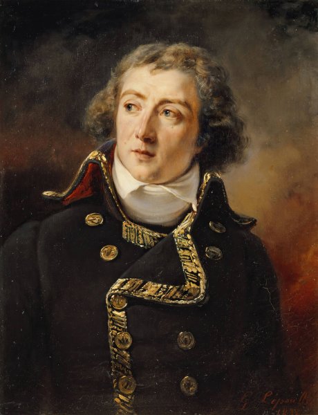 Louis-Alexandre Berthier, marechal de camp, chef d'etat-major en 1792  by Francois-Gabriel-Guillaume Lepaulle - Hand-Painted Oil Painting Reproduction