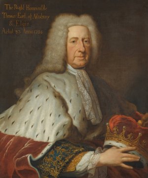 Portrait of Thomas Bruce, 2nd Earl of Ailesbury by Francois Harrewijn Oil Painting