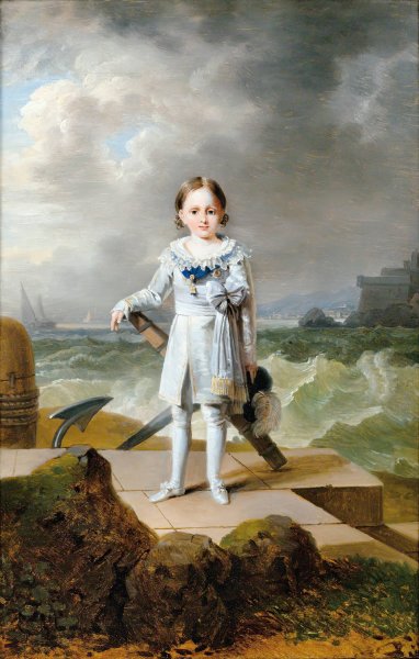 Main Product Photo of Portrait Of Prince Napoleon-Louis Bonaparte  Painting by Francois Joseph Kinson