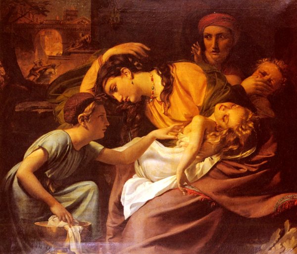 Main Product Photo of Le Massacre Des Innocents Painting by Francois Joseph Navez