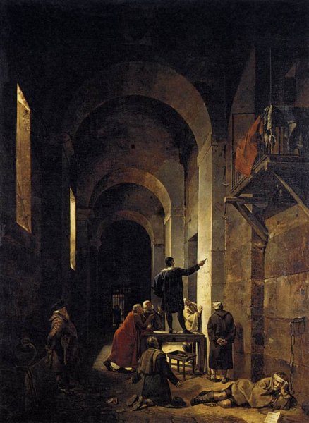 Main Product Photo of Stella in Prison Painting by Francois-Marius Granet