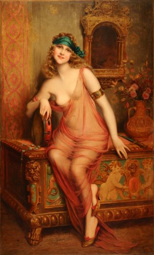 Bailarina by Francois Martin-Kavel Oil Painting