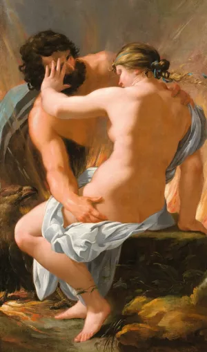 Jupiter and Semele by Francois Perrier Oil Painting