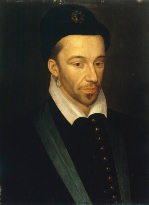 Portrait d'Henri III by Francois Quesnel Oil Painting
