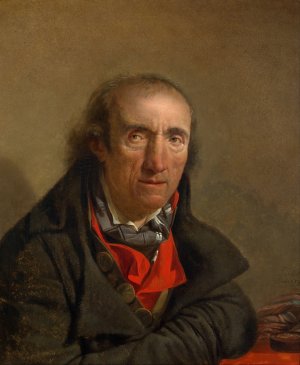 Portrait of a revolutionary by Francois Sablet Oil Painting