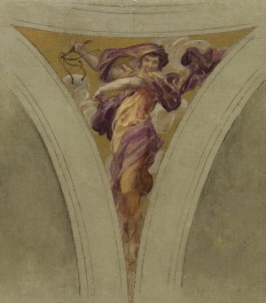 La chanson satirique by Francois Schommer Oil Painting