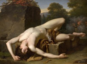 Abel's Death by Francois Xavier Fabre Oil Painting