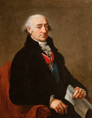 Portrait of Stanislaw Malachowski by Francois Xavier Fabre Oil Painting