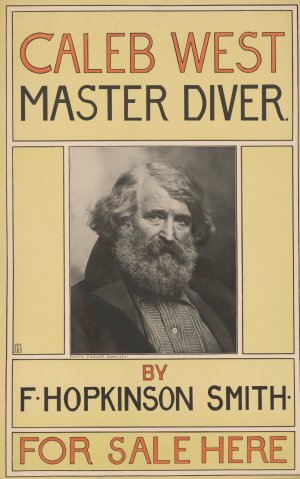 Caleb West master diver by F. Hopkinson Smith. For sale here by Frank Berkeley Smith Oil Painting