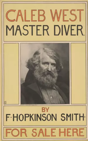 Caleb West master diver by F. Hopkinson Smith. For sale here by Frank Berkeley Smith Oil Painting