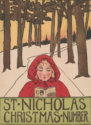 St. Nicholas Christmas number by Frank Berkeley Smith Oil Painting
