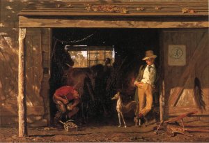 Leisure and Labor by Frank Blackwell Mayer Oil Painting