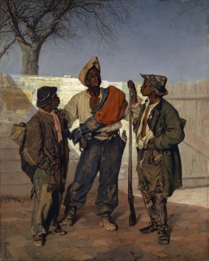 The Volunteer's Return by Frank Buchser Oil Painting