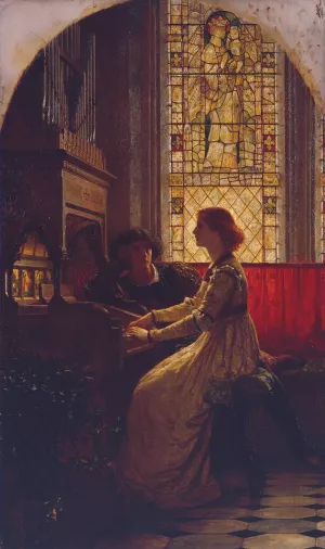 Harmony Oil painting by Frank Dicksee