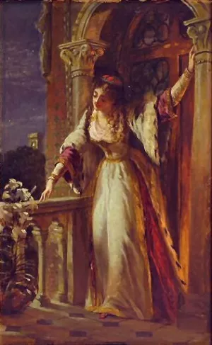It is I; be not Afraid Oil painting by Frank Dicksee