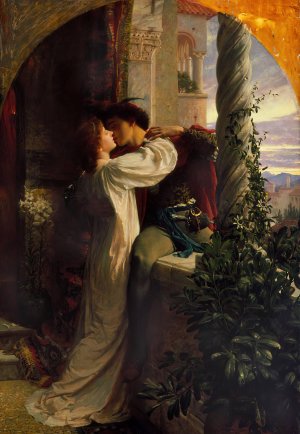 Romeo and Juliet by Frank Dicksee Oil Painting