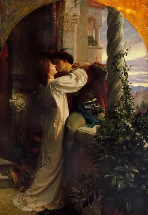 Romeo and Juliet by Frank Dicksee Oil Painting