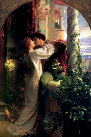 Romeo and Juliet painting by Frank Dicksee