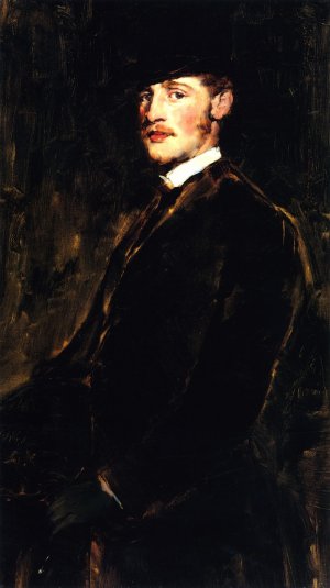 John White Alexander by Frank Duveneck Oil Painting
