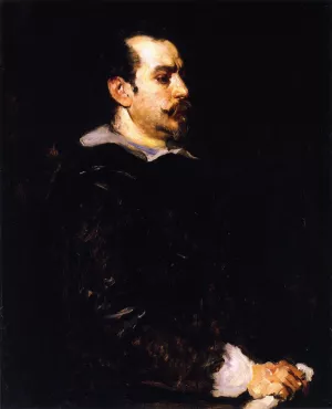 Spanish Don by Frank Duveneck Oil Painting