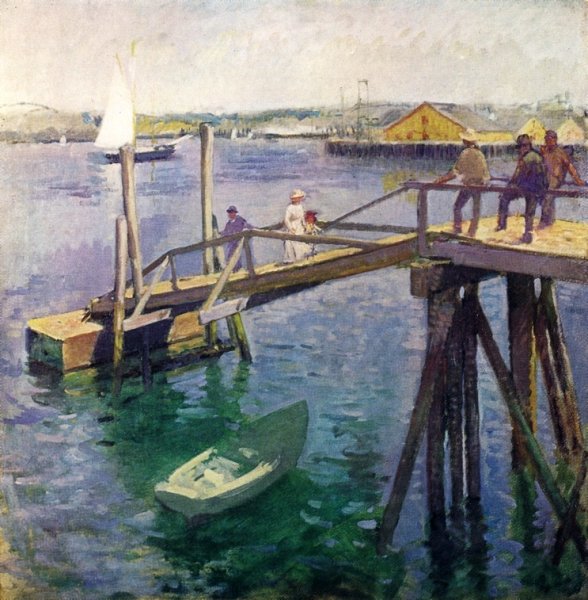 Steep Ramp by Frank Duveneck - Hand-Painted Oil Painting Reproduction