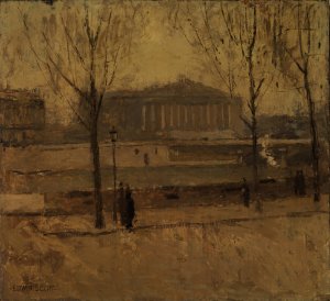 Chambre Des Deputes No. 1 by Frank Edwin Scott Oil Painting