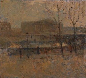 Chambre des Deputes no. III by Frank Edwin Scott Oil Painting