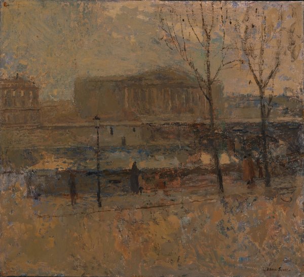 Chambre des Deputes no. III by Frank Edwin Scott - Hand-Painted Oil Painting Reproduction