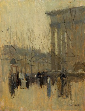 La Madeleine no. IV by Frank Edwin Scott Oil Painting