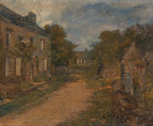 Maison de Millet by Frank Edwin Scott Oil Painting