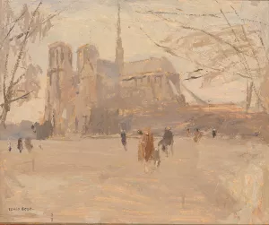 Notre Dame no. II by Frank Edwin Scott Oil Painting