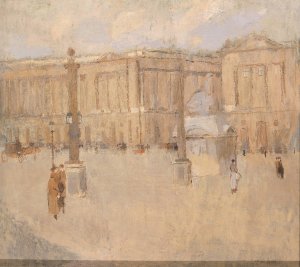 Place de la Concorde no. I by Frank Edwin Scott Oil Painting