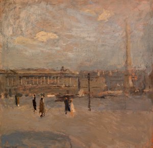 Place de la Concorde no. IV-A by Frank Edwin Scott Oil Painting