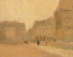 Rue des Pyramides by Frank Edwin Scott Oil Painting