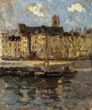 St. Gervais by Frank Edwin Scott Oil Painting