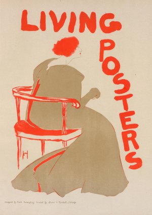 Living Posters by Frank Hazenplug Oil Painting