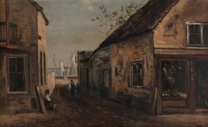Baya Lane, St. Augustine, Florida by Frank Henry Shapleigh Oil Painting