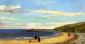 Seascape by Frank Henry Shapleigh Oil Painting