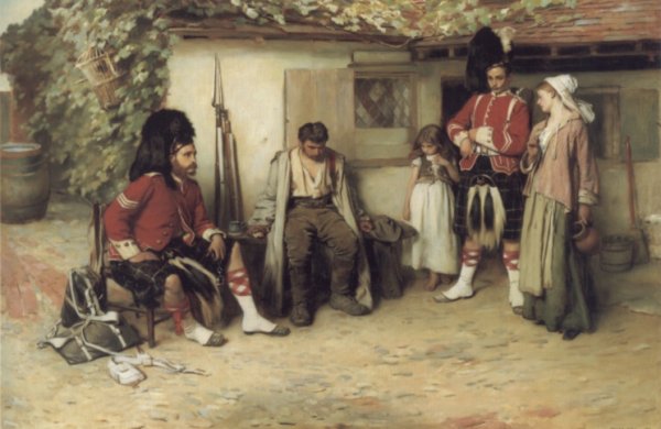 Main Product Photo of Deserted Painting by Frank Holl