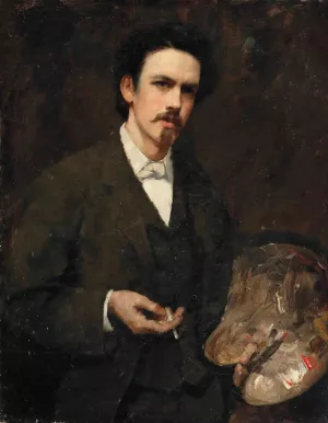 Portrait of Sir James Jebusa Shannon by Frank Markham Skipworth Oil Painting