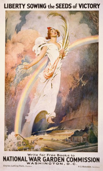 Liberty sowing the seeds of victory  by Frank Vincent Dumond - Hand-Painted Oil Painting Reproduction