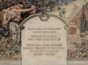 The Abolishing of Death, Cosmopolitan commission by Frank Xavier Leyendecker Oil Painting