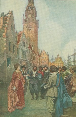 And he who bringeth me home the best, with that man will I wed by Franklin Booth Oil Painting